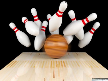are bowling made of wood